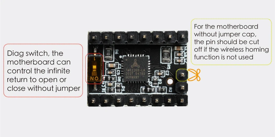 Fly-TMC2209 Diag switch