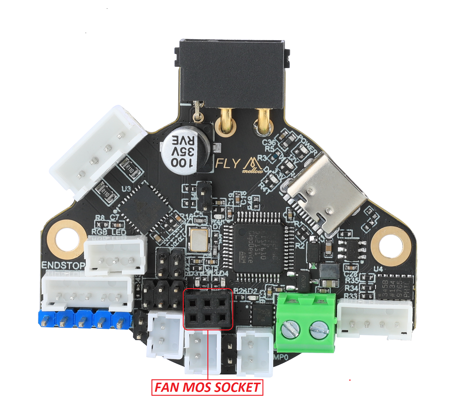 Fly SHT-36 Fan MOS socket