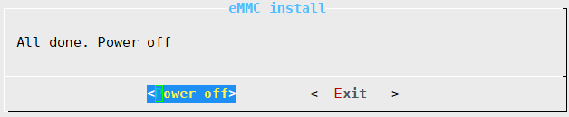 press the Enter key and wait for the device to completely shut down.
