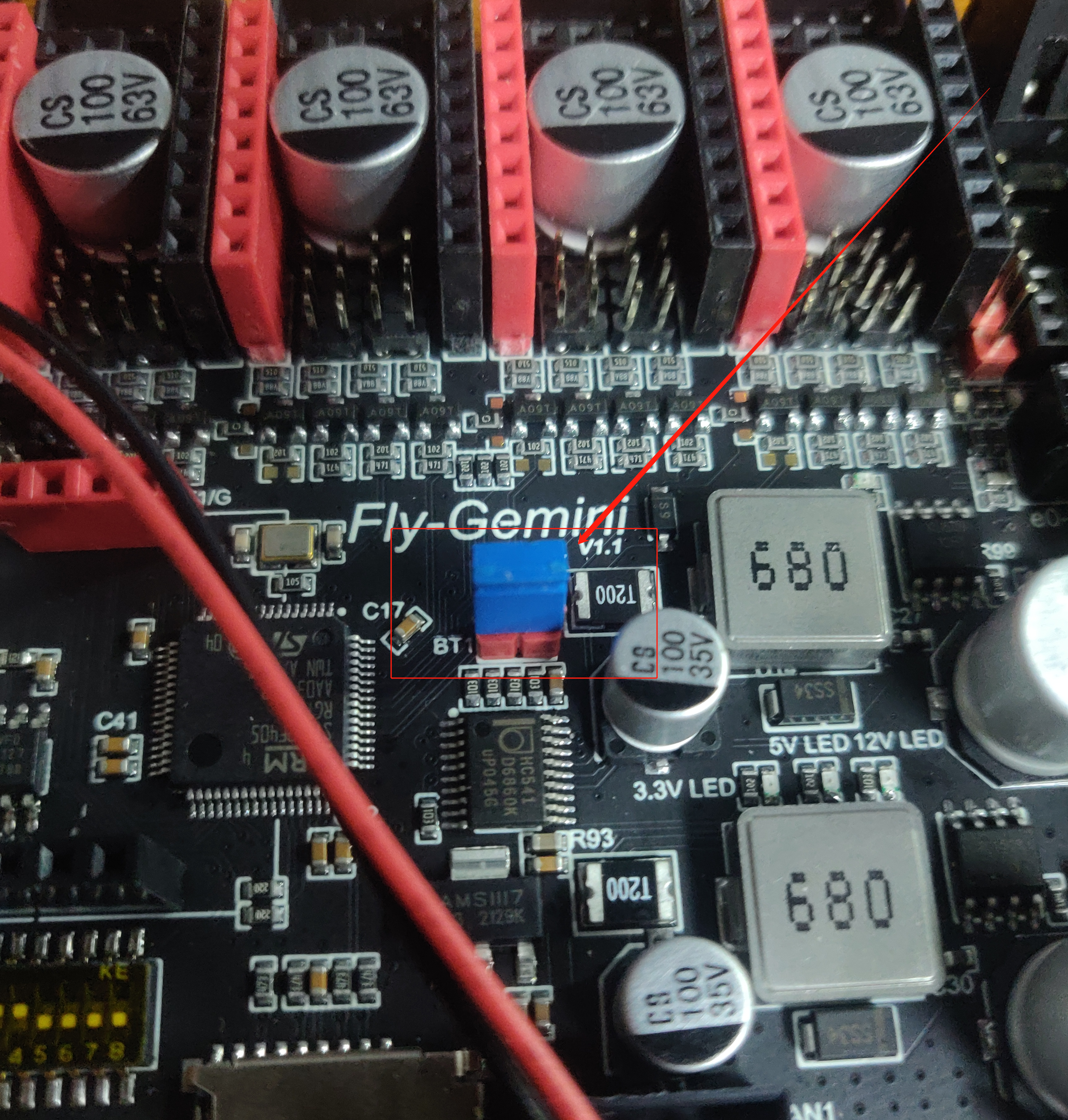 Install boot0 jumper