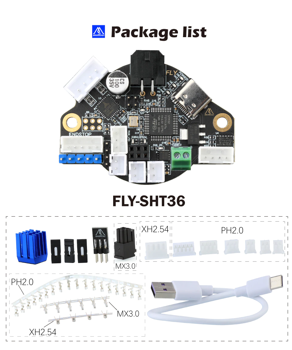 Fly SHT-36 BOM