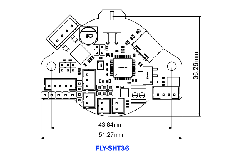 Fly SHT-36 dimensions
