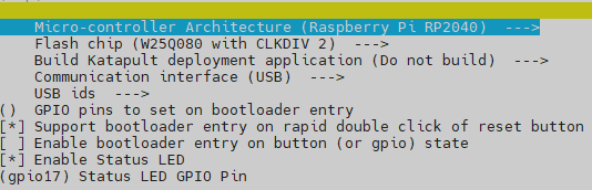 Katapult Menu Config USB