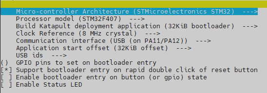 Katapult Menu Config USB
